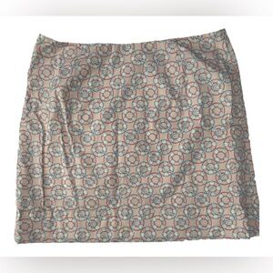 Vineyard Vines Skirt Life Preserver Logo Pattern NWOT